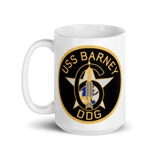 Load image into Gallery viewer, USS Barney (DDG-6) Ship&#39;s Crest Mug