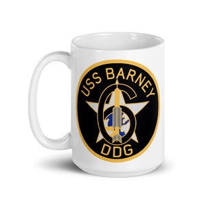 USS Barney (DDG-6) Ship's Crest Mug