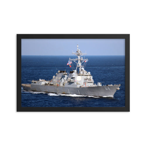 USS Bulkeley (DDG-84) Framed Ship Photo