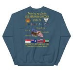 USS Abraham Lincoln (CVN-72) 1993 Cruise Sweatshirt - FAMILY