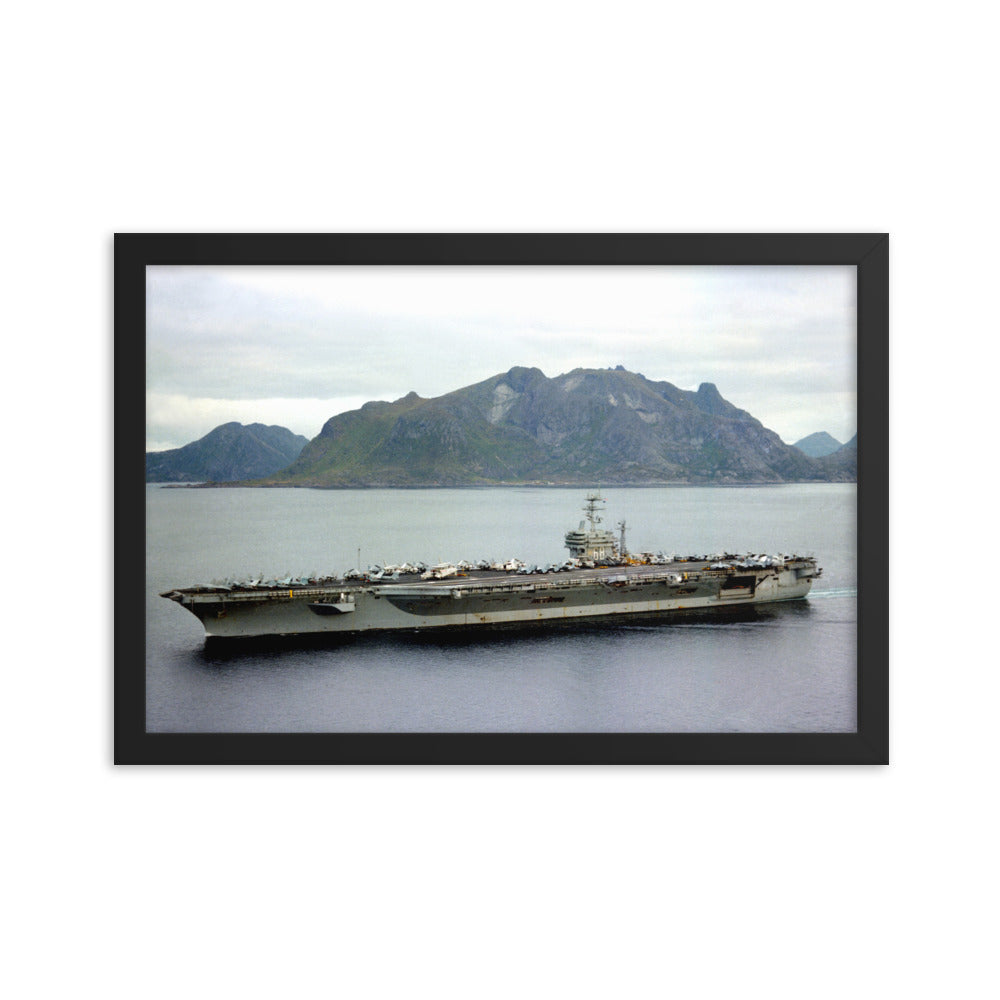 USS Nimitz (CVN-68) Framed Ship Photo
