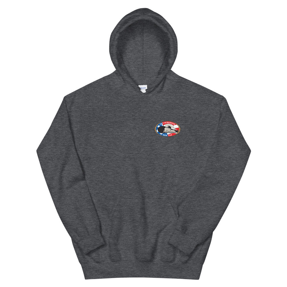 USS Scranton (SSN-756) Ship's Crest Hoodie