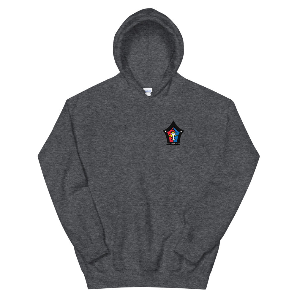 USS Mars (AFS-1) Ship's Crest Hoodie