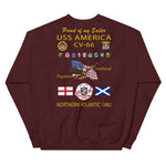 USS America (CV-66) 1982 Sweatshirt - FAMILY