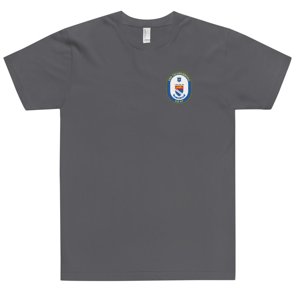 USS Ticonderoga (CG-47) Ship's Crest Shirt