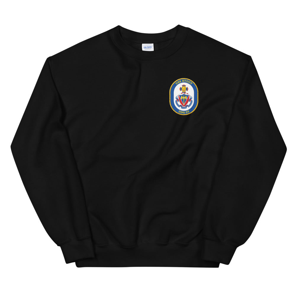 USS Stout (DDG-55) Ship's Crest Sweatshirt