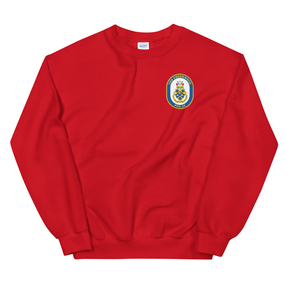 USS Underwood (FFG-36) Ship's Crest Sweatshirt
