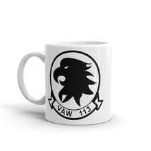 Load image into Gallery viewer, VAW-113 Black Eagles Squadron Crest Mug