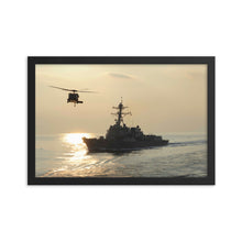 Load image into Gallery viewer, USS Farragut (DDG-99) Framed Ship Photo