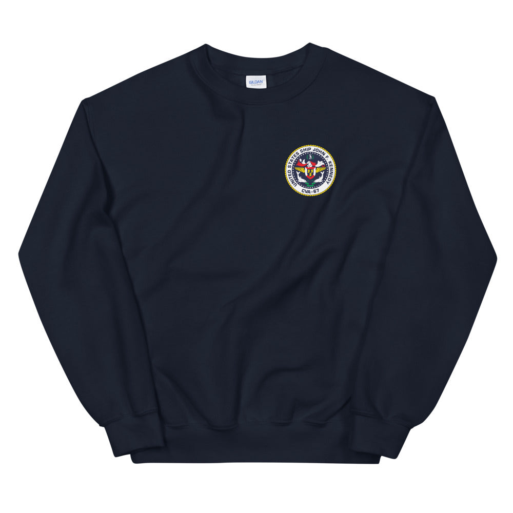 USS John F. Kennedy (CVA-67) Ship's Crest Sweatshirt