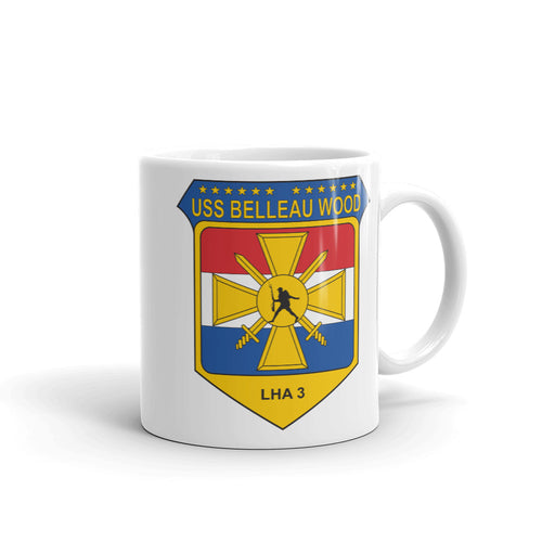 USS Belleau Wood (LHA-3) Ship's Crest Mug