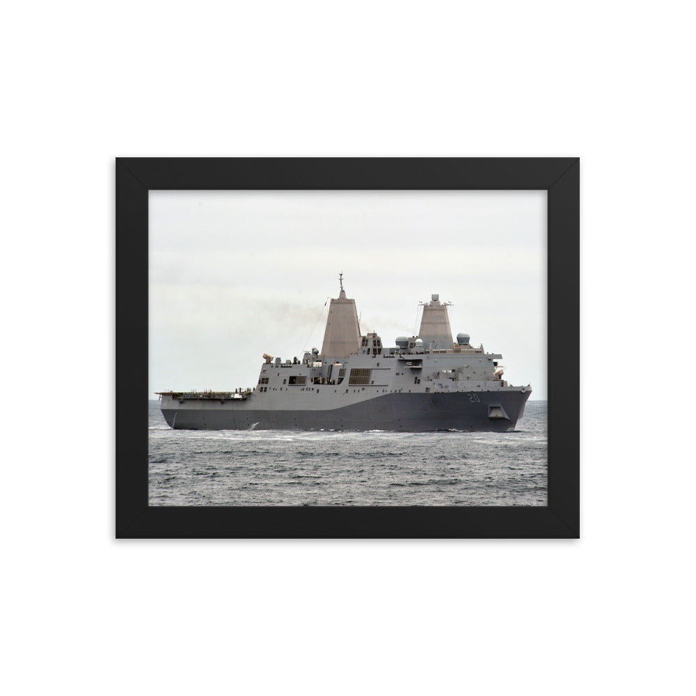 USS Green Bay (LPD-20) Framed Ship Photo