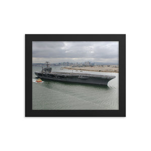 USS John C. Stennis (CVN-70) Framed Ship Photo