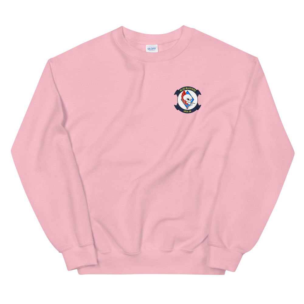 VFA-34 Blue Blasters Squadron Crest Sweatshirt