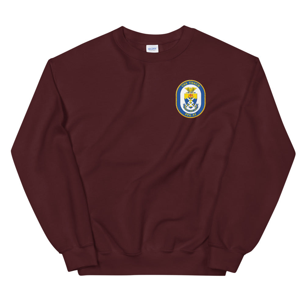 USS Thach (FFG-43) Ship's Crest Sweatshirt