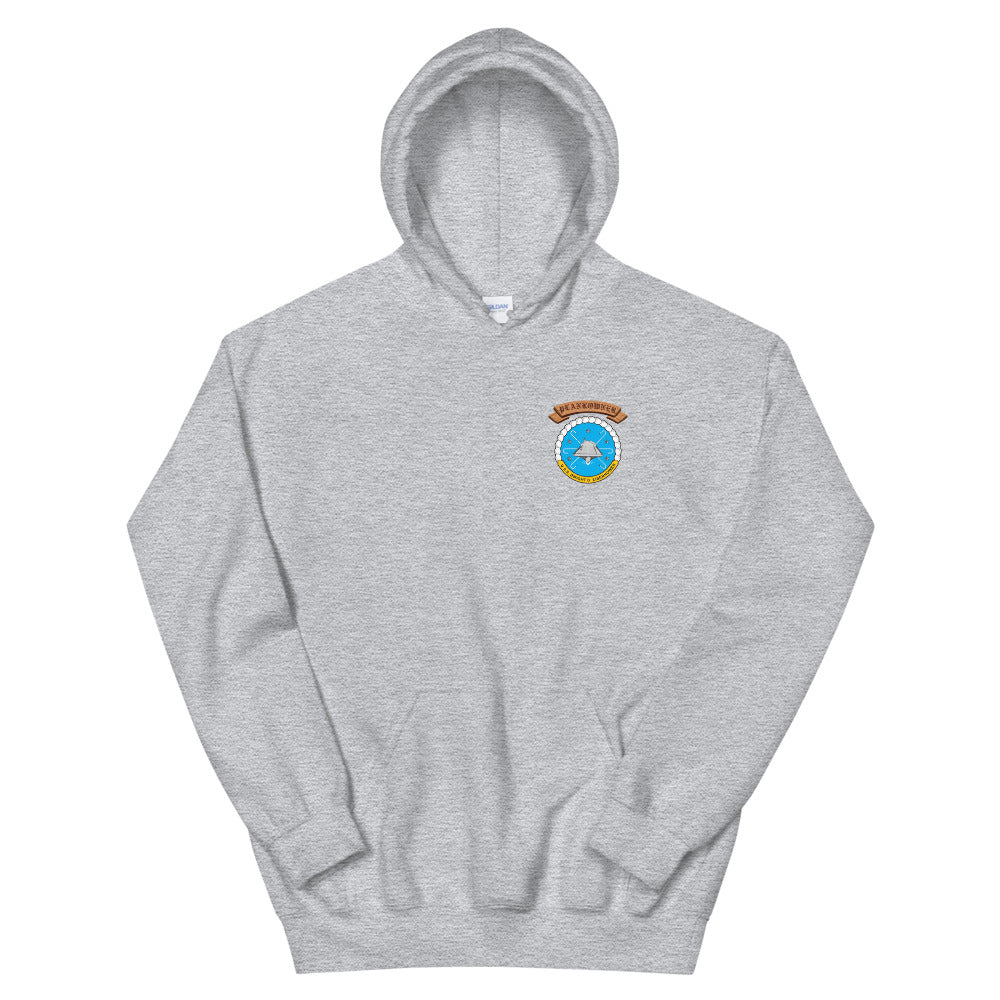 USS Dwight D. Eisenhower (CVN-69) Plankowner Crest Hoodie