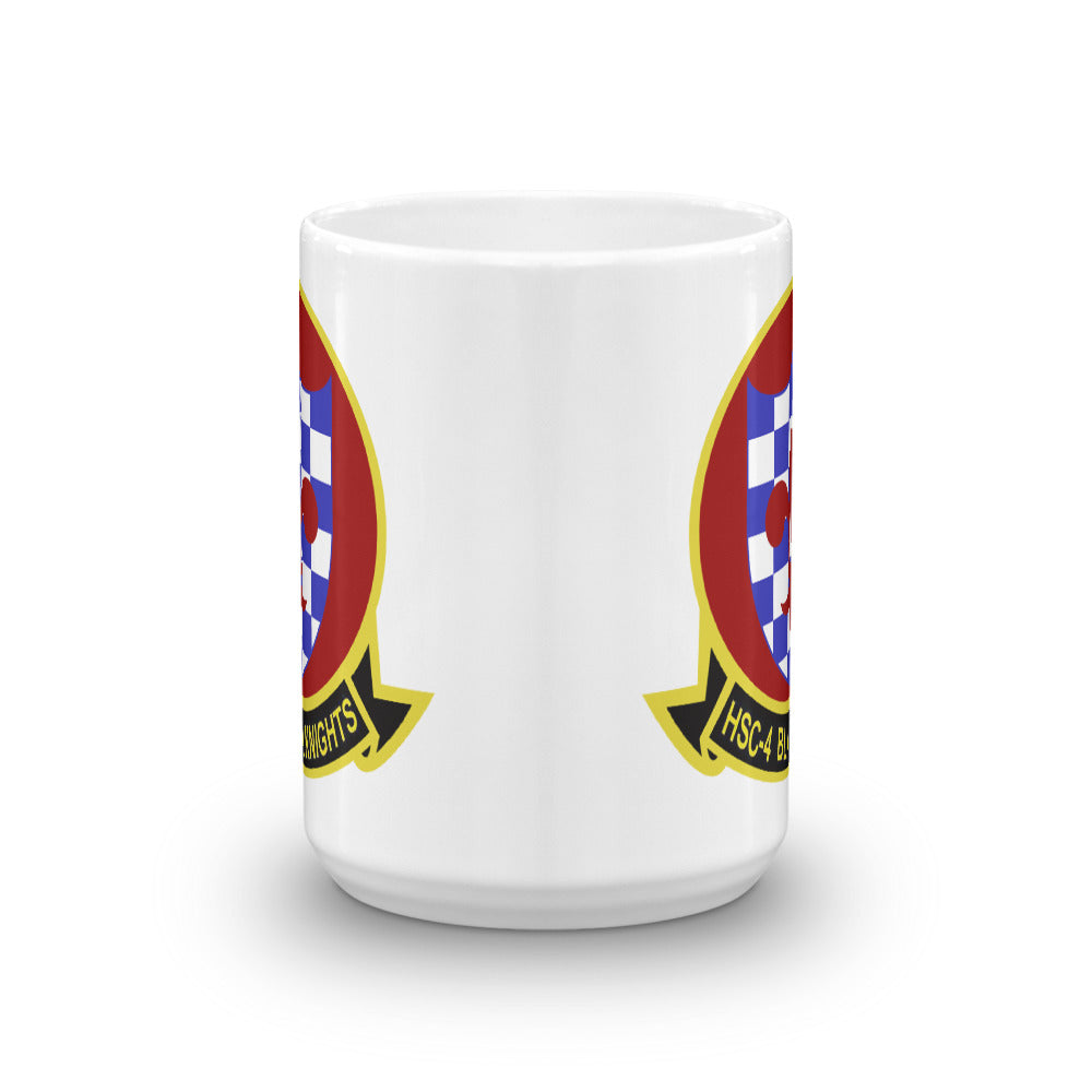HSC-4 Black Knights Squadron Crest Mug