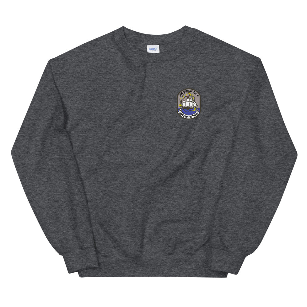 USS Detroit (AOE-4) Ship's Crest Sweatshirt