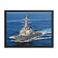 USS John Paul Jones (DDG-53) Framed Ship Photo