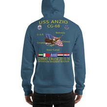 Load image into Gallery viewer, USS Anzio (CG-68) 2015 Cruise Hoodie