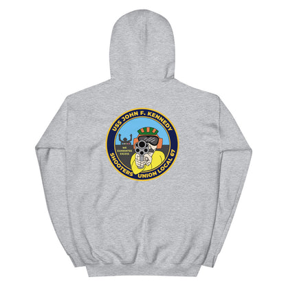 USS John F. Kennedy (CVA-67) Shooters Union Local 67 Hoodie
