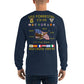USS Forrestal (CV-59) 1989-90 Long Sleeve Cruise Shirt
