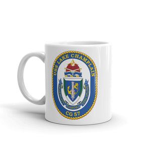 USS Lake Champlain (CG-57) Ship's Crest Mug