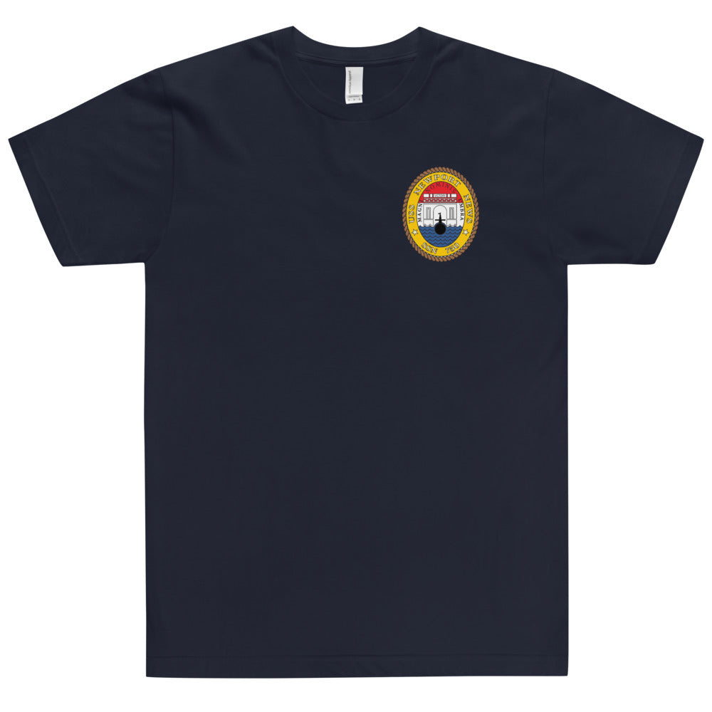USS Newport News (SSN-750) Ship's Crest Shirt