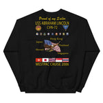 USS Abraham Lincoln (CVN-72) 2006 Cruise Sweatshirt - Family