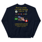 USS Carl Vinson (CVN-70) 2010 Cruise Sweatshirt - FAMILY