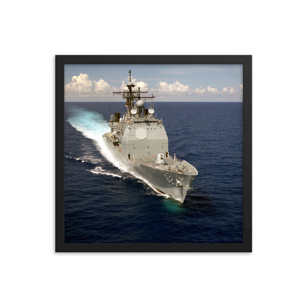 USS Chancellorsville (CG-62) Framed Ship Photo