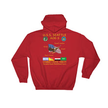 Load image into Gallery viewer, USS Seattle (AOE-3) 1990-91 Cruise Hoodie