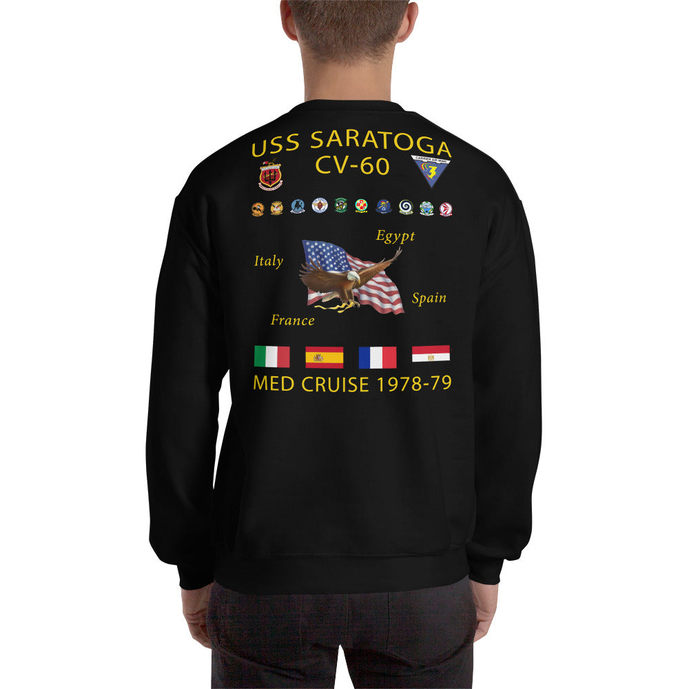 USS Saratoga (CV-60) 1978-79 Cruise Sweatshirt