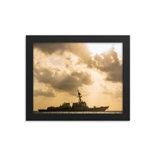 Load image into Gallery viewer, USS Forrest Sherman (DDG-98) Framed Ship Photo