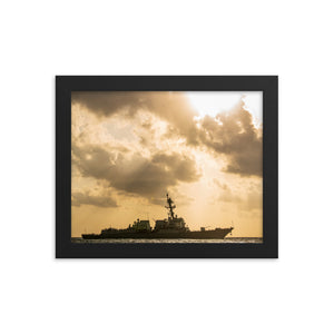 USS Forrest Sherman (DDG-98) Framed Ship Photo