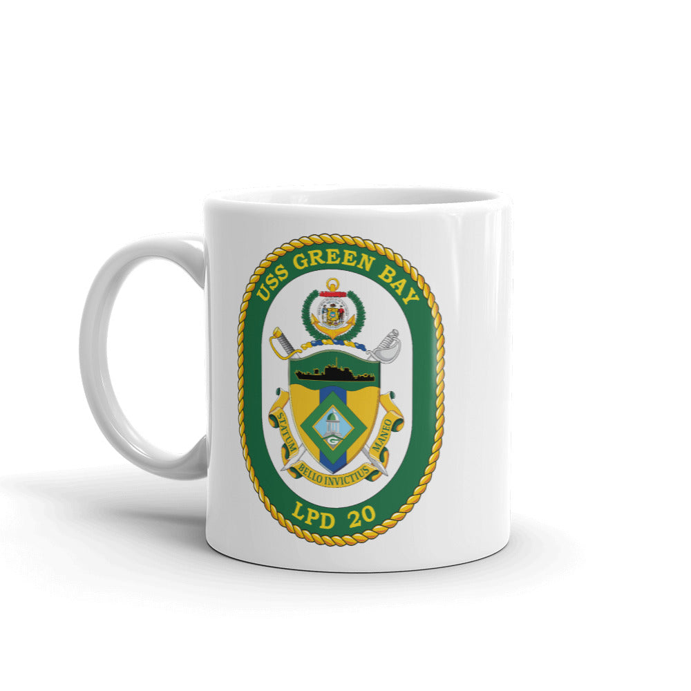 USS Green Bay (LPD-20) Ship's Crest Mug