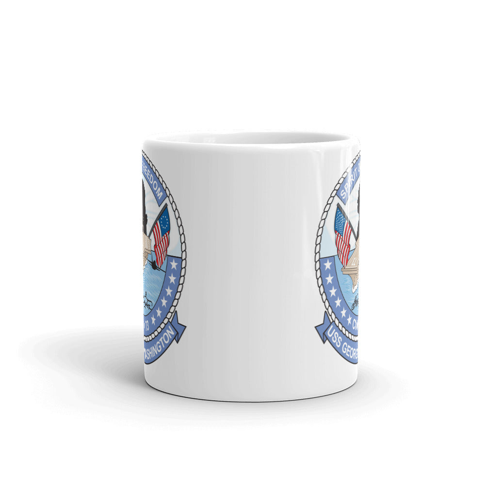USS George Washington (CVN-73) Ship's Crest Mug