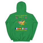 USS Seattle (AOE-3) 1984 Cruise Hoodie