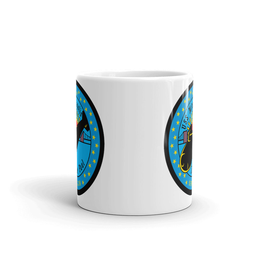 USS Minneapolis-Saint Paul (SSN-708) Ship's Crest Mug