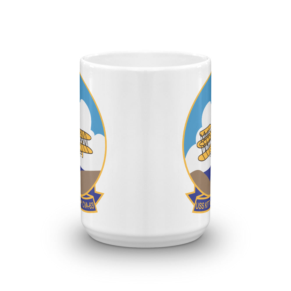 USS Kitty Hawk (CVA-63) Ship's Crest Mug