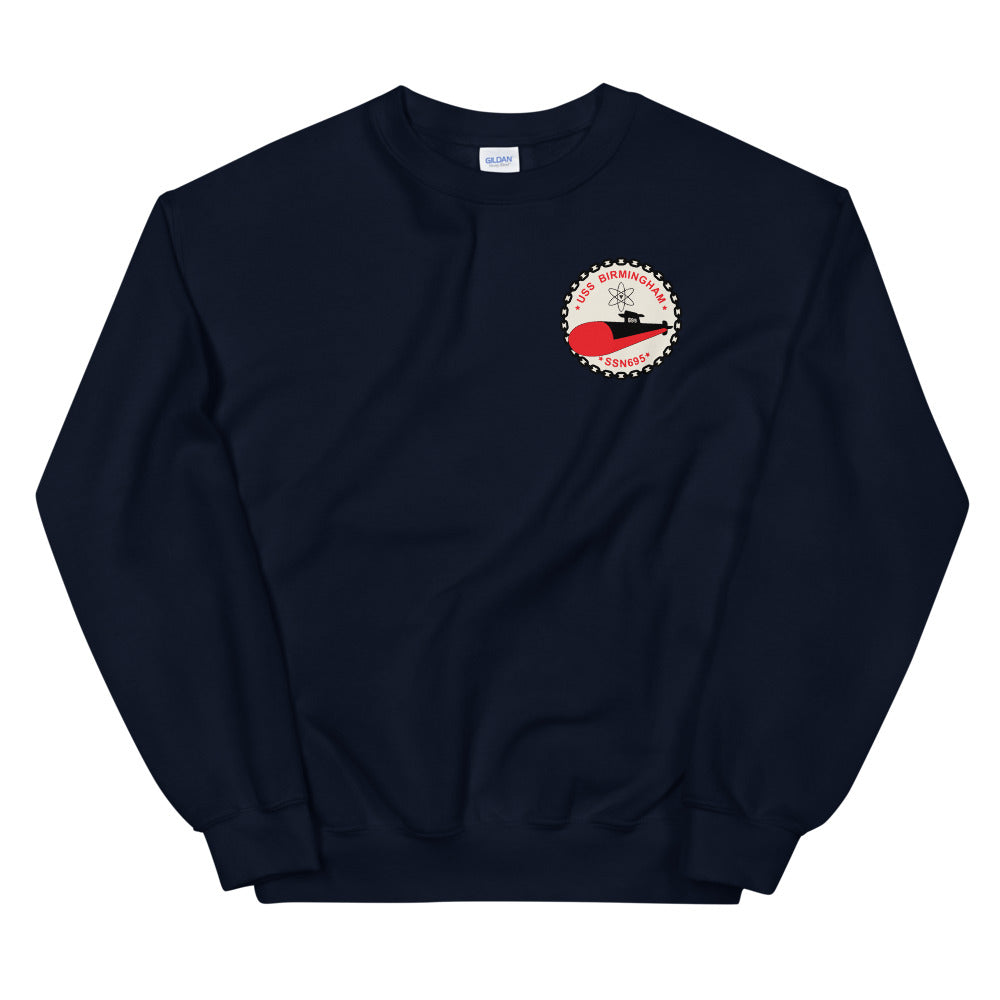 USS Birmingham (SSN-695) Ship's Crest Sweatshirt