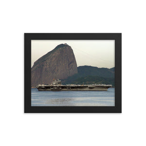 USS Ronald Reagan (CVN-76) Framed Ship Photo