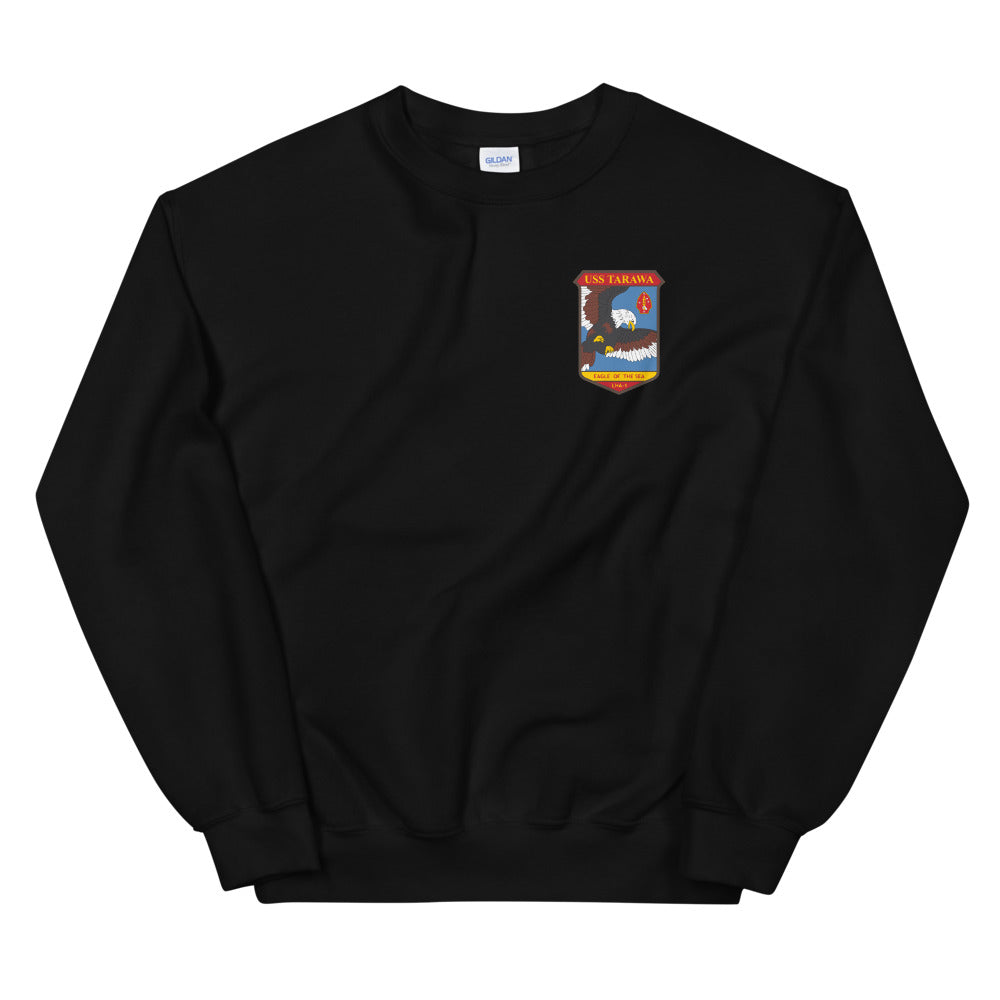 USS Tarawa (LHA-1) Ship's Crest Sweatshirt