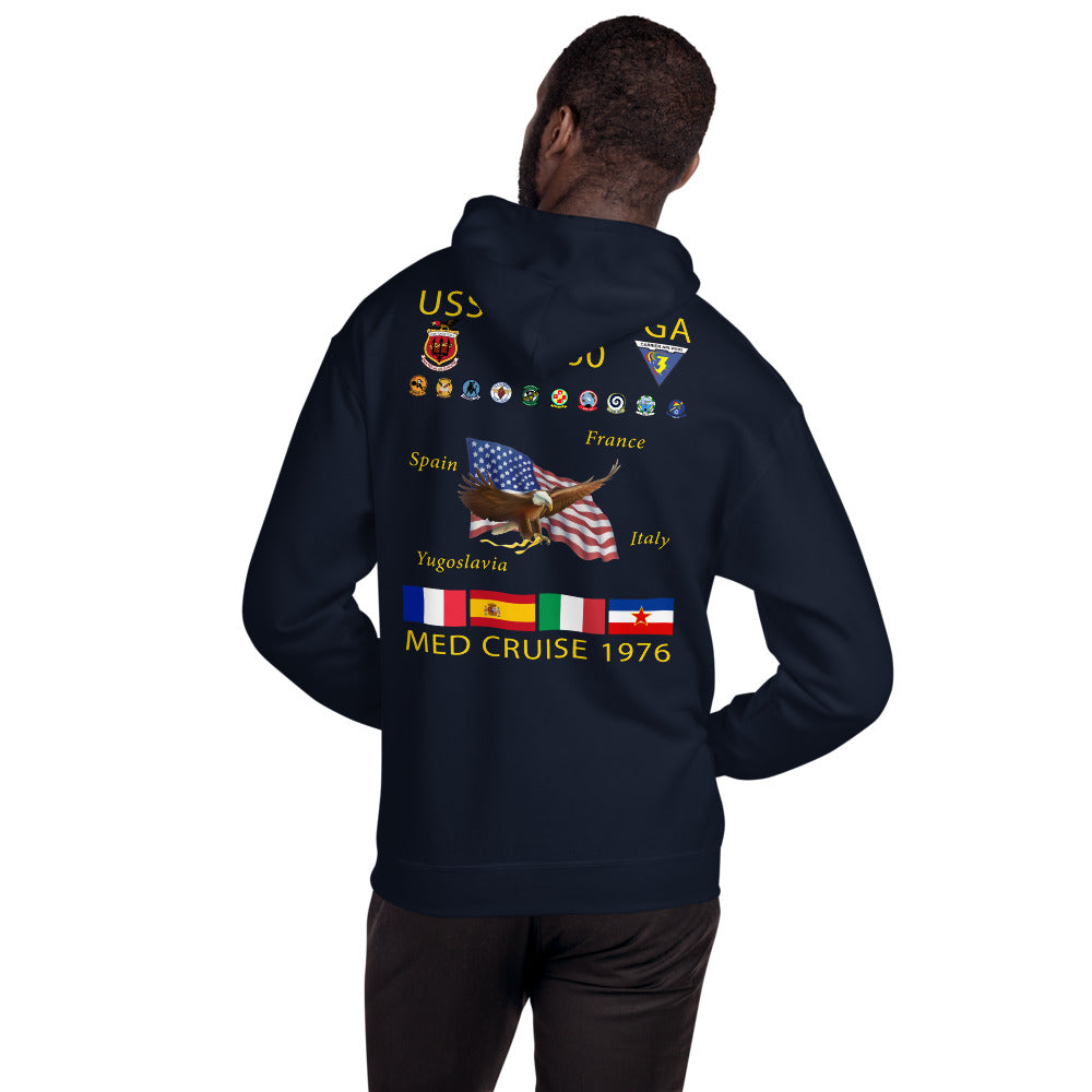 USS Saratoga (CV-60) 1976 Cruise Hoodie