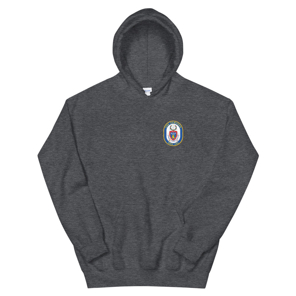 USS Sampson (DDG-102) Ship's Crest Hoodie