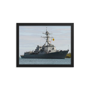 USS Dewey (DDG-105) Framed Ship Photo