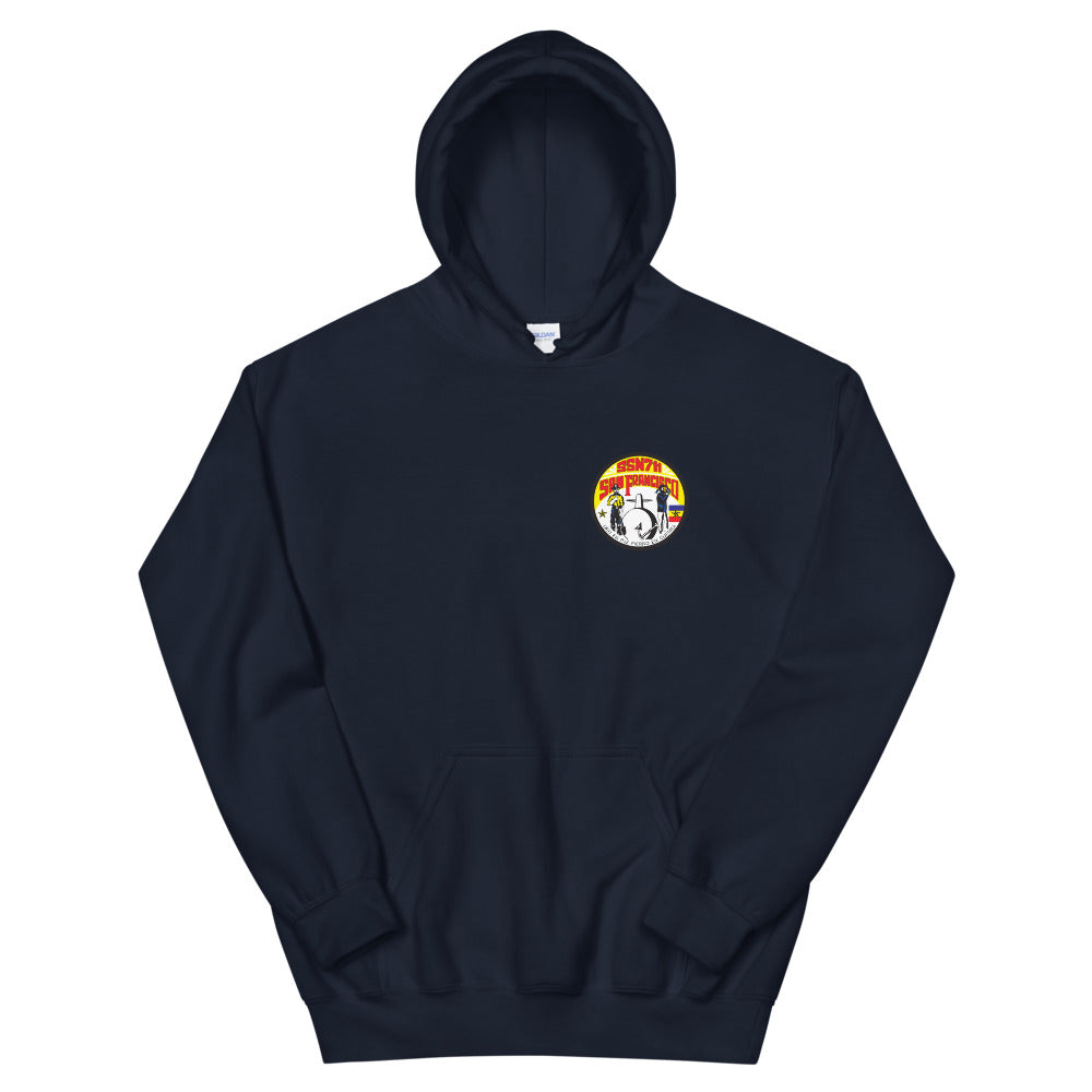 USS San Francisco (SSN-711) Ship's Crest Hoodie