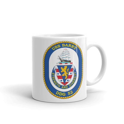 USS Barry (DDG-52) Ship's Crest Mug