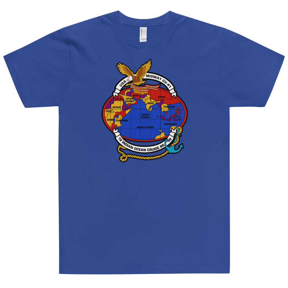 USS Midway (CV-41) Indian Ocean Cruise 1988-89 Shirt