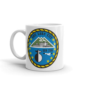 USS Salt Lake City (SSN-716) Ship's Crest Mug
